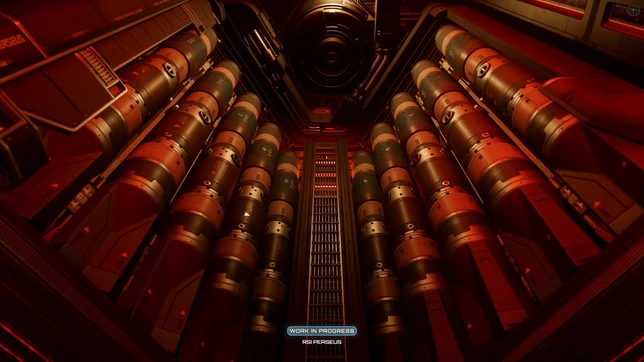 Baie de chargement des torpilles