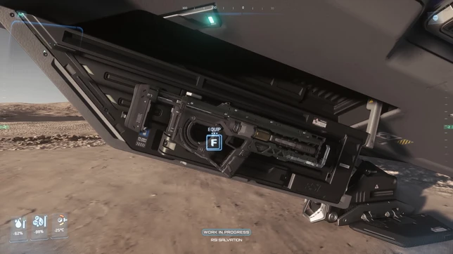 Râtelier d'arme du Salvation