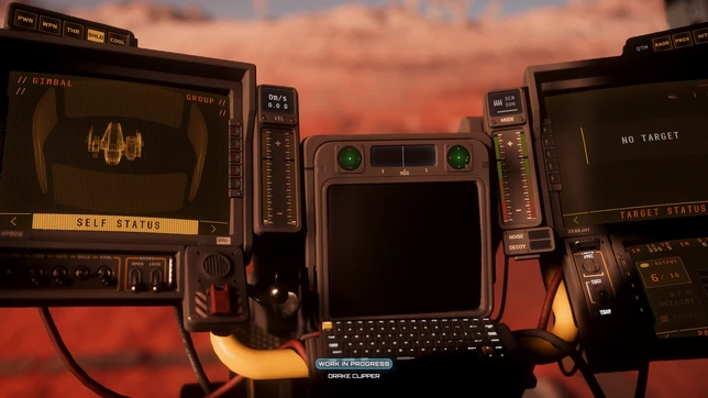 Tableau de bord du cockpit