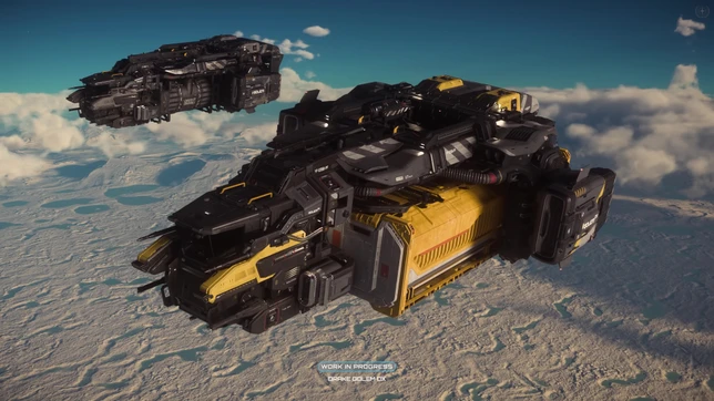 Golem et Golem OX volant côte-à-côte