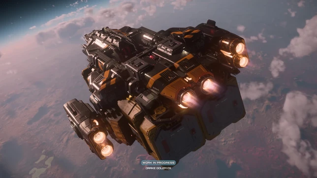 Golem OX avec deux conteneurs de 32 SCU