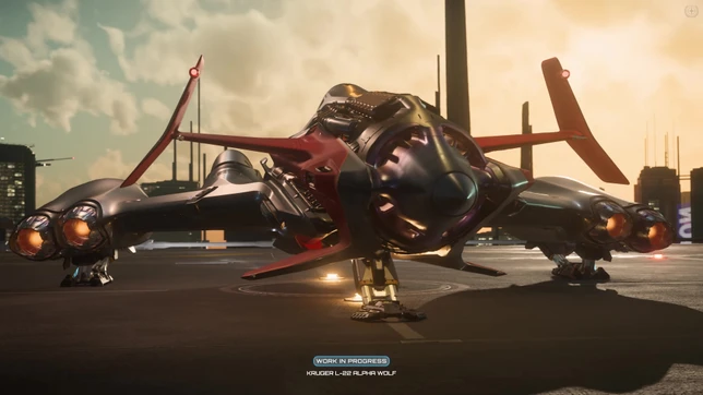 Arrière de l'Alpha Wolf