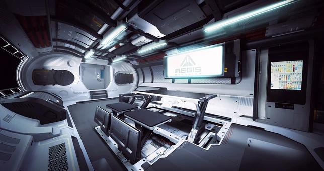 Module de vie en proue