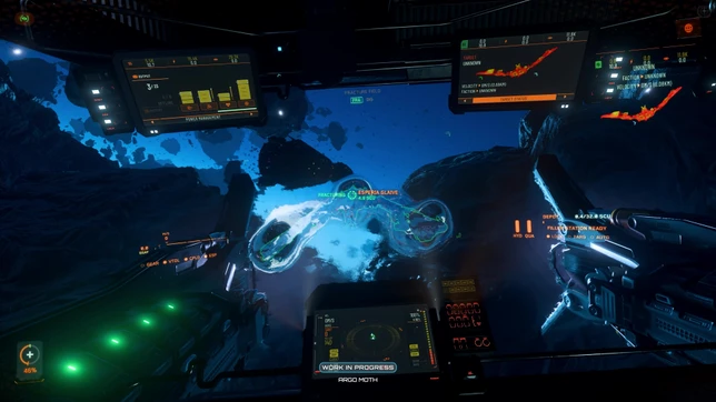 Les "bras" du MOTH à l'œuvre