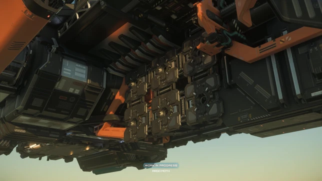 Grille de fret verticale du MOTH